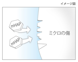 微小欠損の充填